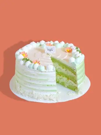 SIGNATURE PANDAN COCONUT CAKE